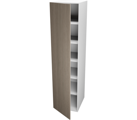 ARMARIO COCINA BD 50X55X207CM ROBLE VICENZA GRIS