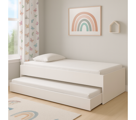 CAMA CAMITA 196X97X50CM BLANCO