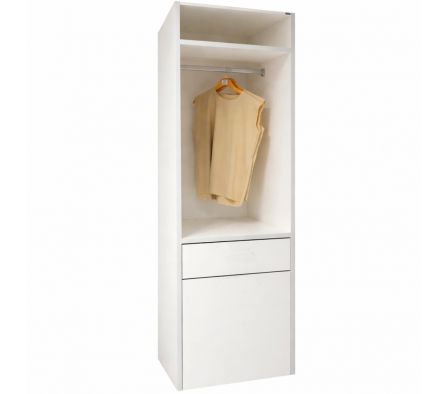 ARMARIO LAVADERO PE 65X55X205CM BLANCO