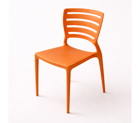 SILLA SOFIA NARANJA TRAMONTINA