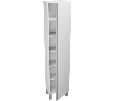 ARMARIO BAÑO 45X195X32CM BLANCO