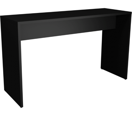 MESA DESAYUNADOR U 150X50X90CM NEGRO