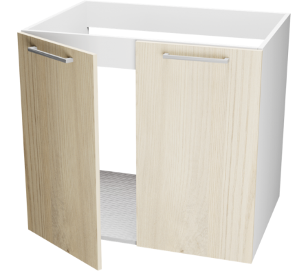 MODULO INFERIOR COCINA PI 80X55X72CM CASTAÑO KENTUCKY ARENA *HAS*