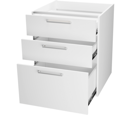 MODULO INFERIOR COCINA AN 60X55X72CM BLANCO