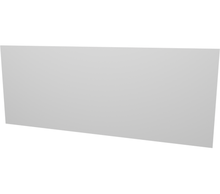 PANEL COCINA 161X72X15CM BLANCO