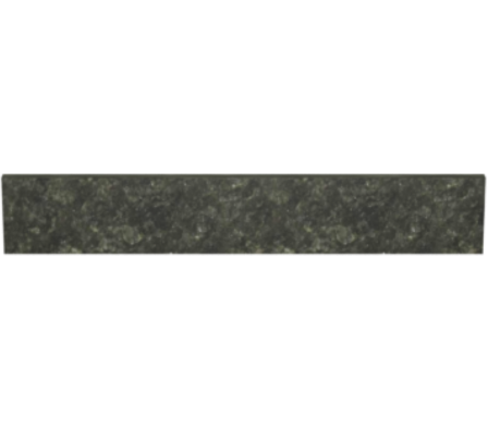 ZOCALO DE GRANITO 62X10X2CM VERDE UBATUBA