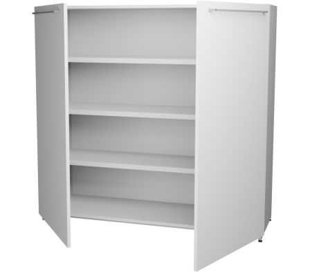 ZAPATERO DAMA PA 120X116.5X40CM BLANCO