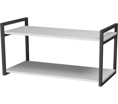 REPISA MARTINA 2E 80X40X41.5CM BLANCO