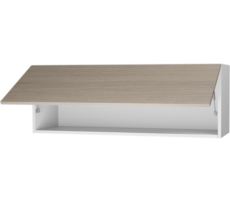 MODULO  COLGANTE COCINA RE 100X30X36CM ROBLE VICENZA GRIS