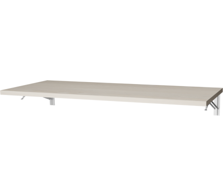 MESA PLEGABLE 120X50X2.5CM PINO ALAND BLANCO