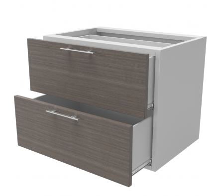 MODULO INFERIOR COCINA CC 120X55X72CM WENGUE ESENCIAL *HAS*