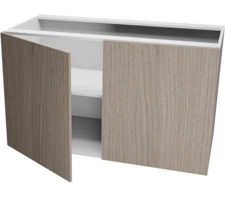 MODULO INFERIOR COCINA 120X55X72CM ROBLE VICENZA GRIS