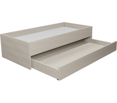 CAMA CAMITA 196X97X50CM PINO ALAND BLANCO