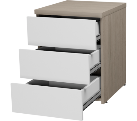 MESITA LUZ CACM 40X52X44.1CM  ROBLE VICENZA GRIS