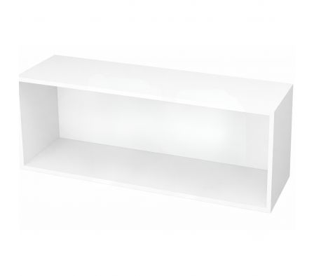 REPISA CUADRO 107,4X35,8X30CM BLANCA