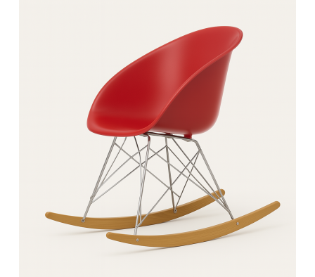 SILLA ELENA BASE MECEDORA - TRAMONTINA ROJO 92084/040