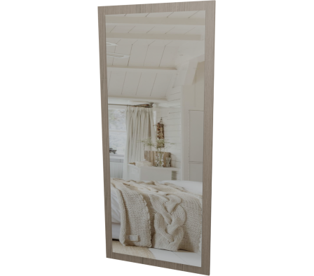 ESPEJO VE 70X160X1,5CM  ROBLE VICENZA GRIS