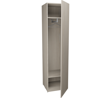 PLACARD PUERTA ABRIR EJECUTIVO 50X50X200CM PINO ALAND BLANCO