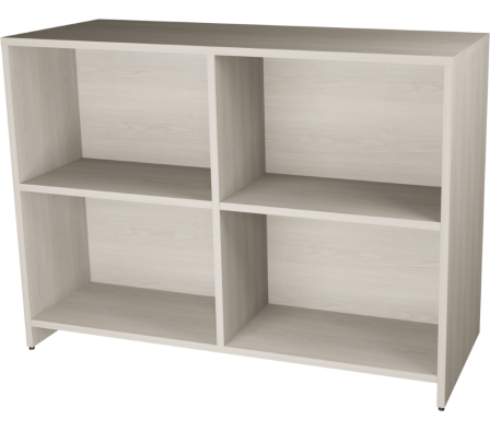 BARRA QUINCHO 150X60X110CM PINO ALAND BLANCO