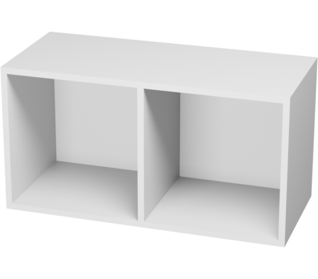 REPISA CUADRO 71.6X35,8X30CM BLANCO