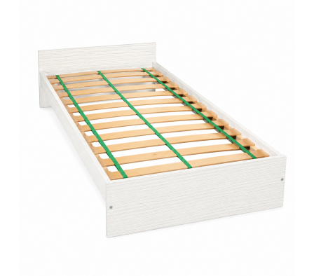CAMA 196X97X54CM ROBLE BLANCO *HAS*