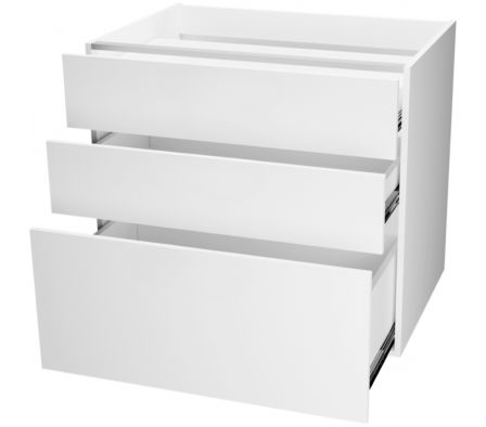 MODULO INFERIOR COCINA AN 80X55X72CM BLANCO