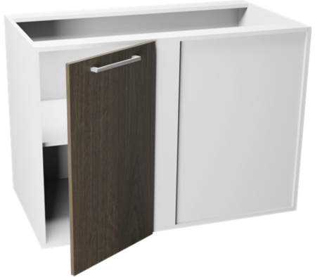 MODULO INFERIOR COCINA ED 100X55X72CM DENVER GRAFITO *HAS*