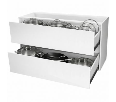 MODULO INFERIOR COCINA CC 120X55X72CM BLANCO
