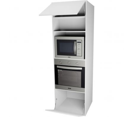 MODULO INFERIOR COCINA HM 63X60X206.7CM BLANCO