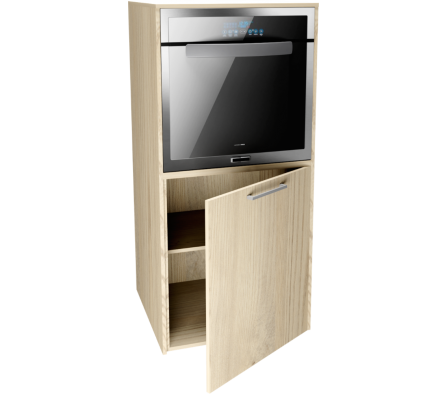 MODULO INFERIOR COCINA H0 63X60X136CM CASTAÑO KENTUCKY ARENA *HAS*