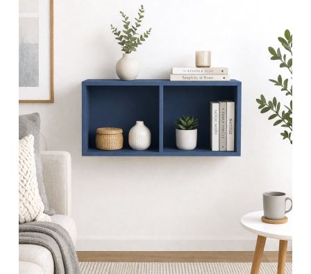 REPISA CUADRO 71.6X35,8X30CM AZUL COSMICO