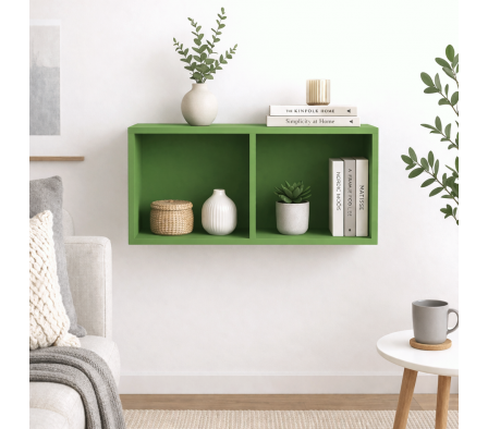 REPISA CUADRO 71.6X35,8X30CM VERDE KIWI