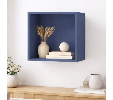 REPISA CUADRO 35,8X35,8X30CM AZUL COSMICO