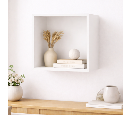 REPISA CUADRO 35X36X30CM BLANCO *HAS*