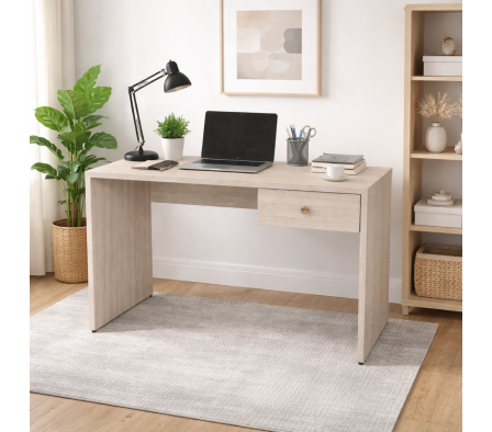 ESCRITORIO JOVEN 1C 120X60X75CM PINO ALAND BLANCO