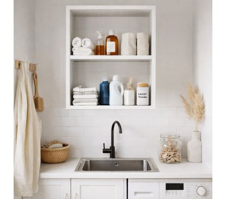 MODULO COLGANTE LAVADERO RE 60X30X72CM BLANCO