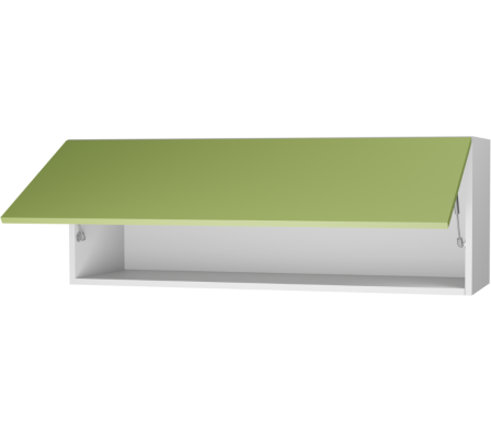 MODULO  COLGANTE COCINA RE 100X30X36CM VERDE KIWI