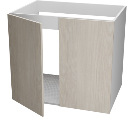 MODULO INFERIOR COCINA PI 80X55X72CM PINO ALAND BLANCO