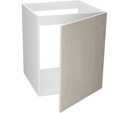 MODULO INFERIOR COCINA PIBD 60X55X72CM PINO ALAND BLANCO