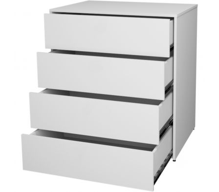 COMODA 4C 83X90X58CM BLANCO
